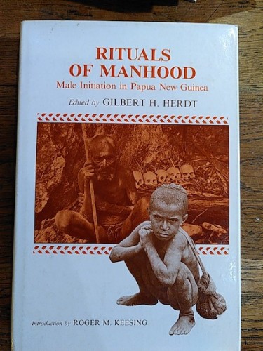 Portada del libro de RITUALS OF MANHOOD: Male Initiation in Papua New Guinea