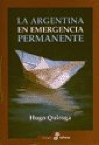 Portada del libro de Argentina En Emergencia Permanente