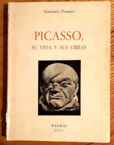 Portada del libro de PICASSO, SU VIDA Y SUS OBRAS