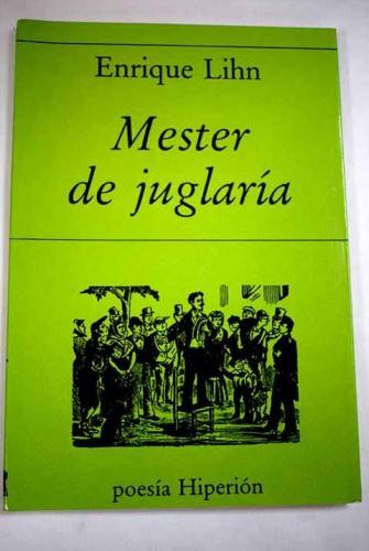 Portada del libro de Mester de juglaría