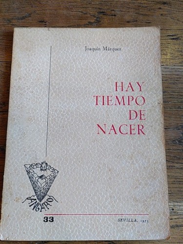 Portada del libro de HAY TIEMPO DE NACER (dedicado)