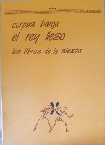 Portada del libro de EL REY ILESO.