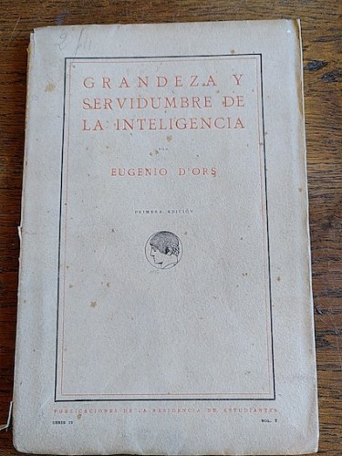 Portada del libro de GRANDEZA Y SERVIDUMBRE DE LA INTELIGENCIA