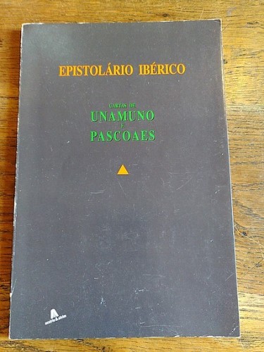 Portada del libro de CARTAS DE PASCOAES E UNAMUNO. Epistolario Ibérico