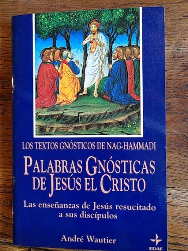 Portada del libro de Palabras gnósticas de Jesús el Cristo