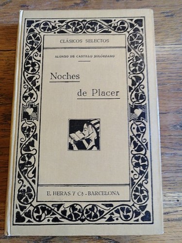 Portada del libro de NOCHES DE PLACER