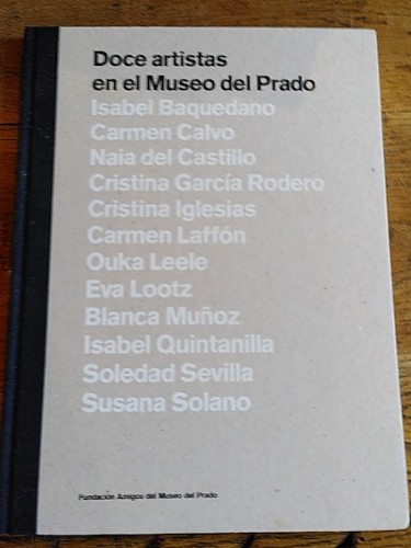 Portada del libro de DOCE ARTISTAS EN EL MUSEO DEL PRADO