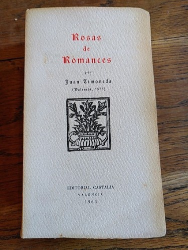 Portada del libro de ROSAS DEROMANCES