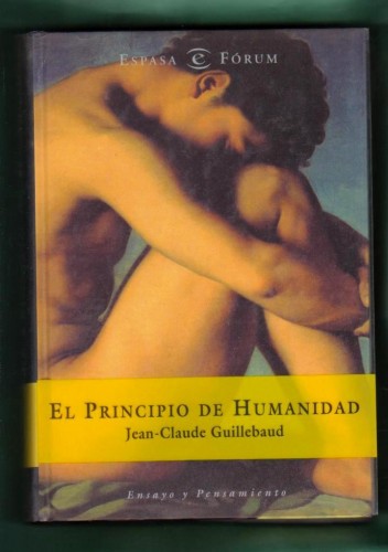 Portada del libro de El principio de Humanidad