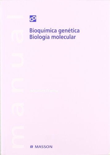 Portada del libro de Bioquímica genética, biología molecular