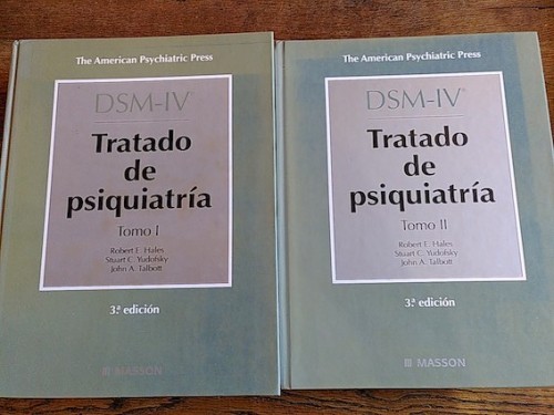 Portada del libro de TRATADO DE PSIQUIATRÍA. DSM-IV (2 tomos)