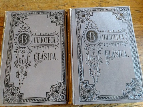 Portada del libro de LA ENEIDA (2 tomos)