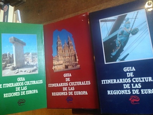Portada del libro de GUÍA DE LOS ITINERARIOS CULTURALES DE LAS REGIONES DE EUROPA (3 tomos)