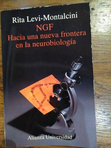 Portada del libro de NGF hacia una nueva frontera en la neurobiología