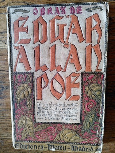 Portada del libro de OBRAS DE EDGAR ALLAN POE. (tomo VI). Traducción de R. Cansinos Assens