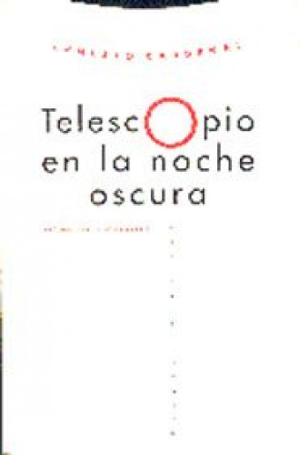 Portada del libro de TELESCOPIO EN LA NOCHE OSCURA
