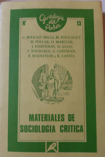 Portada del libro de MATERIALES DE SOCIOLOGÍA CRÍTICA