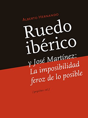 Portada del libro de Ruedo ibérico y José Martínez