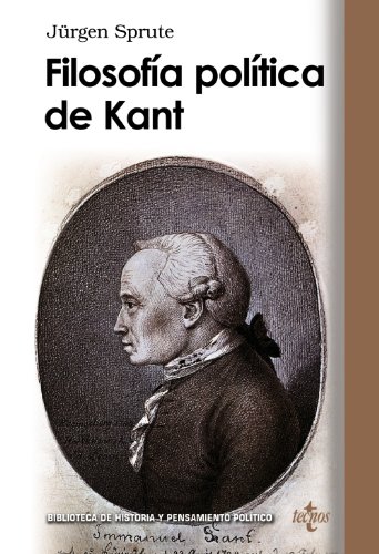 Portada del libro de FILOSOFÍA POLÍTICA DE KANT