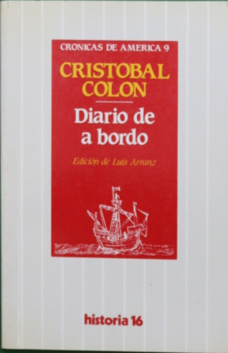 Portada del libro de Diario de a bordo