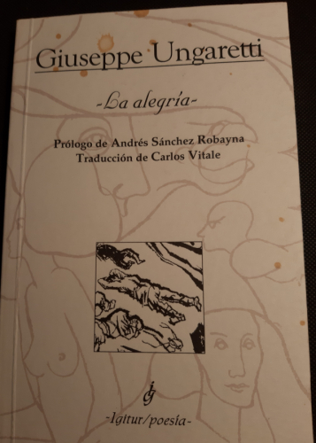 Portada del libro de La Alegria