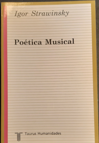 Portada del libro de Poética Musical