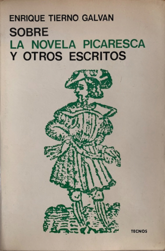 Portada del libro de SOBRE LA NOVELA PICARESCA Y OTROS ESCRITOS