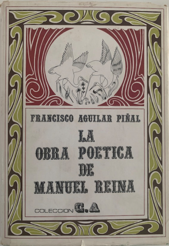 Portada del libro de LA OBRA POÉTICA DE MANUEL REINA