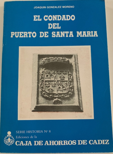 Portada del libro de EL CONDADO DEL PUERTO DE SANTA MARÍA 