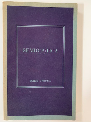 Portada del libro de Semió(p)tica. Sobre el sentido de lo visible.