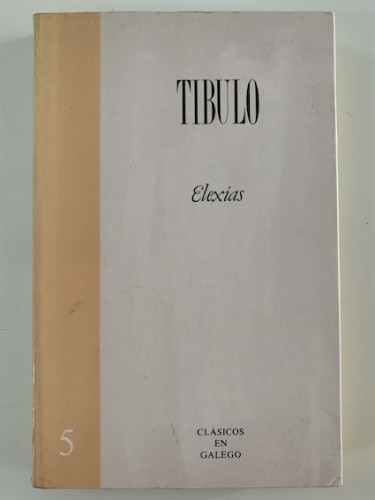 Portada del libro de ELEXÍAS