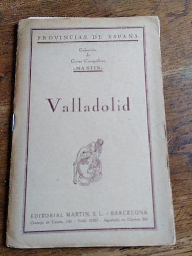 Portada del libro de VALLADOLID. Colección de cartas corográficas 