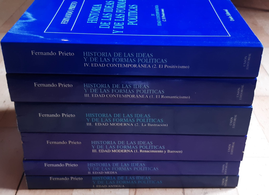 HISTORIA DE LAS IDEAS Y DE LAS FORMAS POLITICAS. 6 Tomos: La Edad Media ...