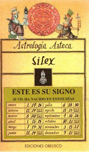 Portada del libro de Astrología azteca. Sílex .