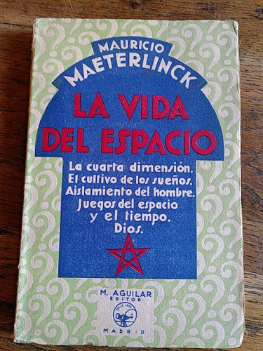 Portada del libro de LA VIDA DEL ESPACIO