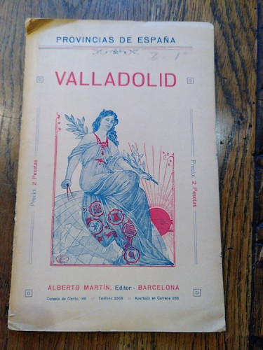 Portada del libro de VALLADOLID. (Mapa desplegable) Colección de cartas corográficas