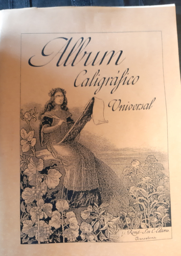 Portada del libro de Album caligráfico universal