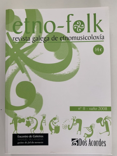 Portada del libro de ETNO-FOLK. REVISTA GALEGA DE ETNOMUSICOLOXÍA (Ano IV. VOL. I, Nº11)