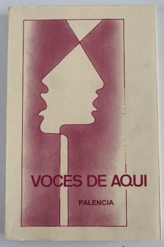 Portada del libro de VOCES DE AQUÍ. PALENCIA (1988)