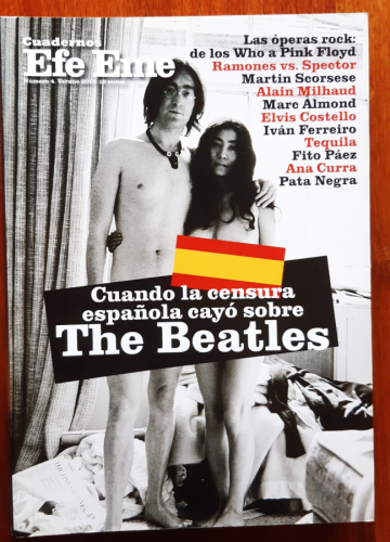 Portada del libro de CUADERNOS EFE EME N 4 - Cuando la censura española cayó sobre The Beatles