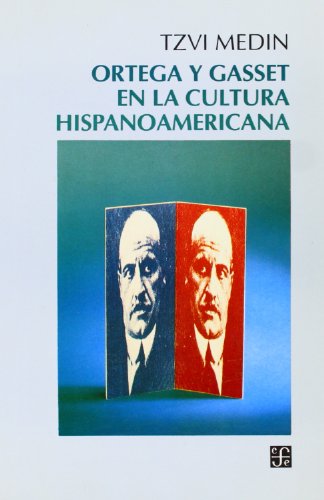 Portada del libro de Ortega y gasset en la cultura hispanoamericana