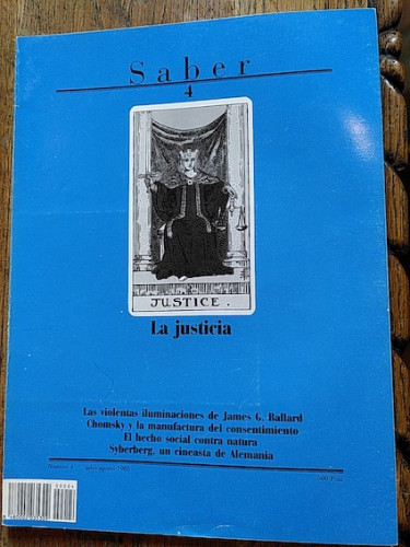 Portada del libro de Revista saber 4