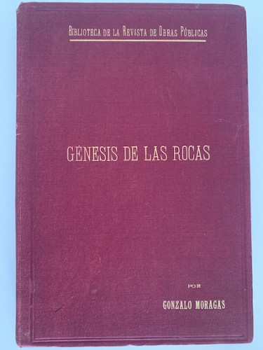 Portada del libro de GÉNESIS DE LAS ROCAS 