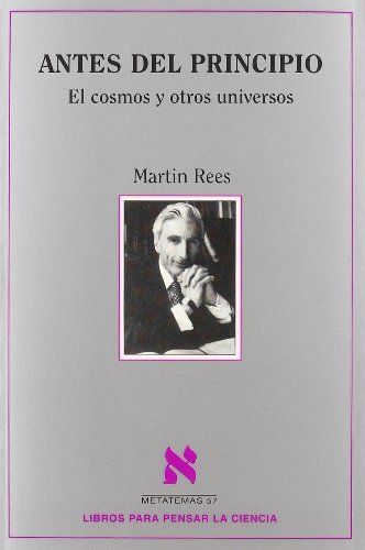 Portada del libro de ANTES DEL PRINCIPIO el cosmos y otros universos