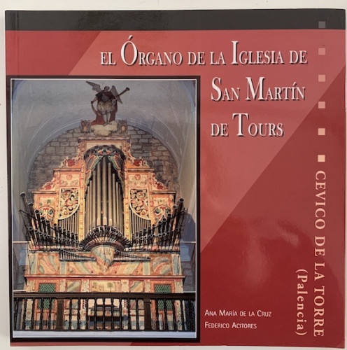 Portada del libro de EL ÓRGANO DE LA IGLESIA DE SAN MARTÍN DE TOURS