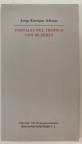 Portada del libro de POSTALES DEL TRÓPICO CON MUJERES