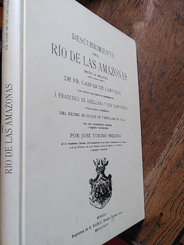 Portada del libro de DESCUBRIMIENTO DEL RÍO AMAZONAS