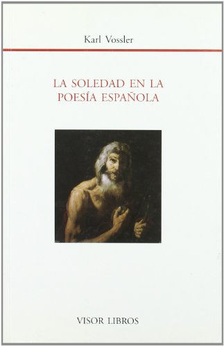 Portada del libro de LA SOLEDAD EN LA POESÍA ESPAÑOLA