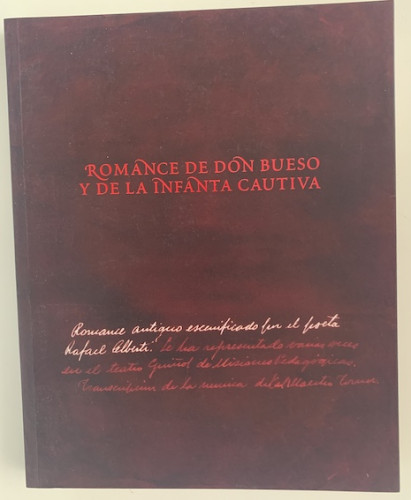 Portada del libro de ROMANCE DE DON BUESO Y DE LA INFANTA CAUTIVA