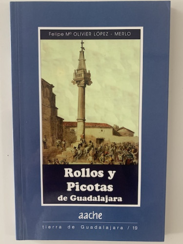 Portada del libro de Rollos y picotas de Guadalajara